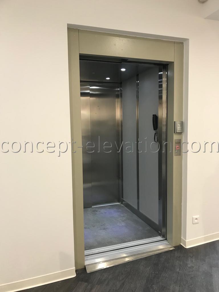 ascenseur privatif avec commande digicode